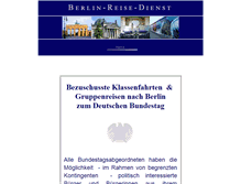 Tablet Screenshot of klassenfahrten.berlin-reise-dienst.de